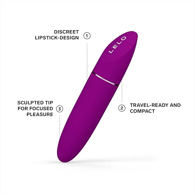 Vibrators Lelo Mia 3 Clitoral Vibrator Deep Rose Lelo