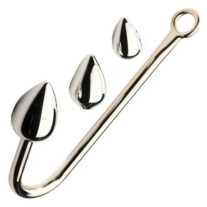 XR Brands Anal Hook Trainer Anal Hook W 3 Plugs Anal