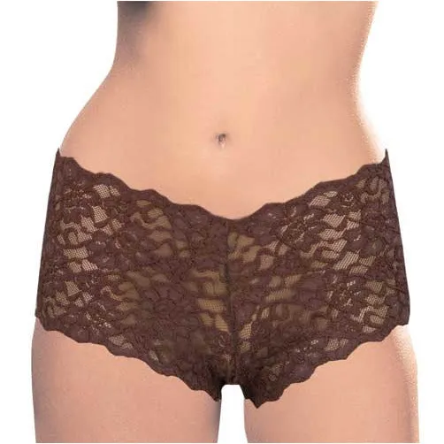 ACI Female Sex Toys Boy Leg Panty Dark Chocolate Medium