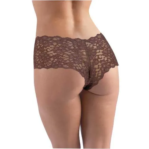 ACI Female Sex Toys Boy Leg Panty Dark Chocolate Medium ACI Female Sex Toys Boy Leg Panty Dark Chocolate Medium