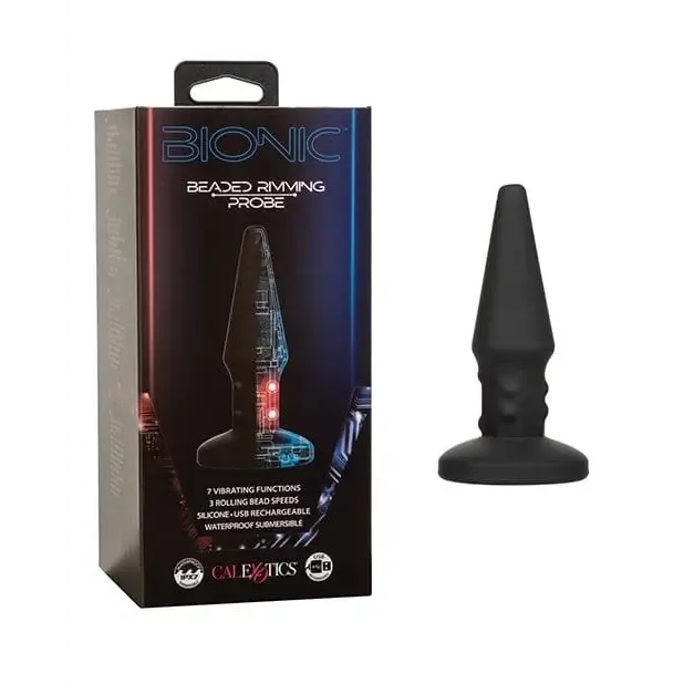 Anal CalExotics Bionic Beaded Rimming Probe