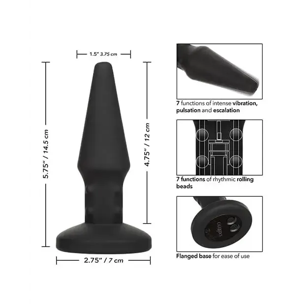 Anal CalExotics Bionic Beaded Rimming Probe