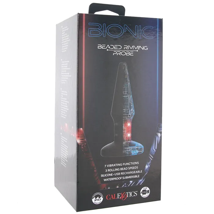 Anal CalExotics Bionic Beaded Rimming Probe