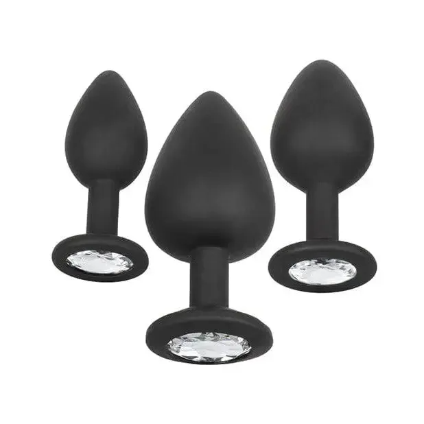 Anal CalExotics Silicone Gem Anal Kit Black