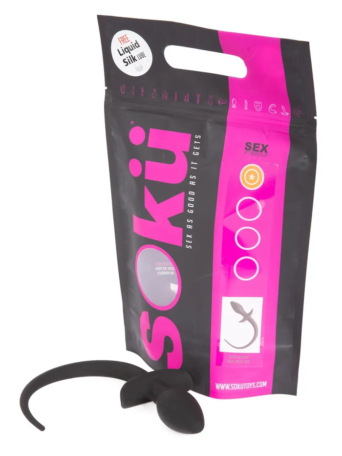 Anal HonourSkintwocom Soku Puppy Tail Butt Plug Anal HonourSkintwocom Soku Puppy Tail Butt Plug