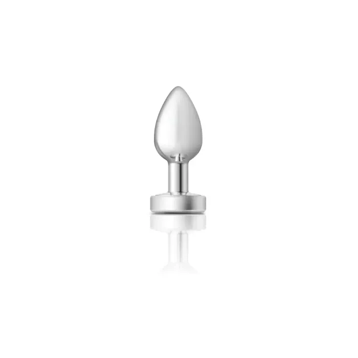 Anal Viben Cheeky Charms Round Gunmetal Butt Plug