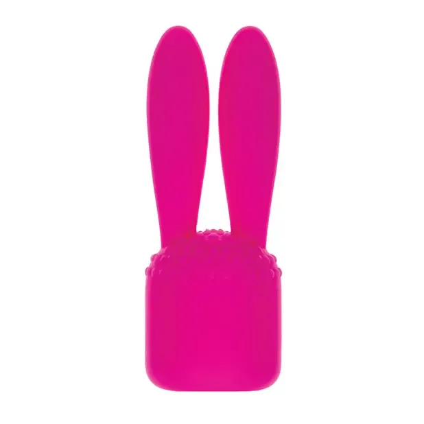 BMS Enterprises Vibrators Palm Power Palm Pocket Extended Accessories 3 Silicone Heads Pink BMS Enterprises Vibrators Palm Power Palm Pocket Extended Accessories 3 Silicone Heads Pink