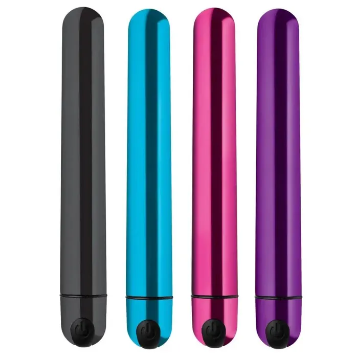 BANG Female Sex Toys BANG 10x Slim Metallic Bullet Shaped Vibrator