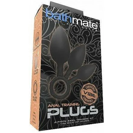 Bathmate Anal Bathmate Anal Training Butt Plugs 3 Pieces Black