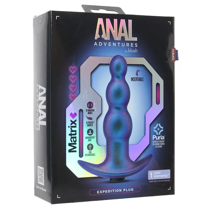 Blush Anal Adventures Matrix Expedition Butt Vibe Anal