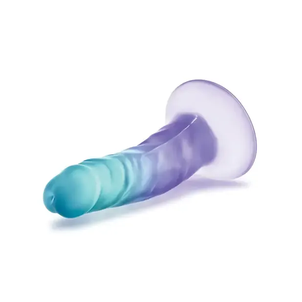 Blush Blush B Yours Morning Dew 5 in Dildo with Suction Cup Sapphire Female Sex Toys Blush Blush B Yours Morning Dew 5 in Dildo with Suction Cup Sapphire Female Sex Toys
