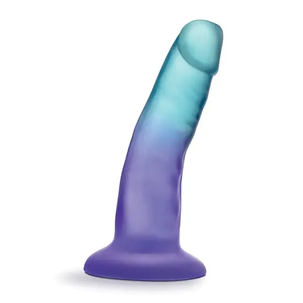 Blush Blush B Yours Morning Dew 5 in Dildo with Suction Cup Sapphire Female Sex Toys Blush Blush B Yours Morning Dew 5 in Dildo with Suction Cup Sapphire Female Sex Toys