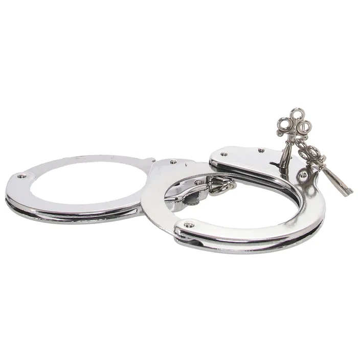 Blush Female Sex Toys Tempasia Beginner Cuffs in Silver