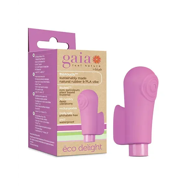 Blush Vibrators Blush Gaia Eco Delight Purple Blush Vibrators Blush Gaia Eco Delight Purple