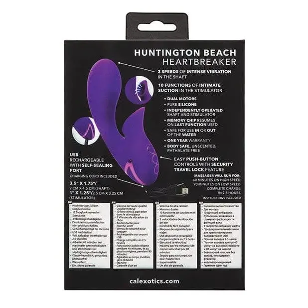California Dreaming Huntington Beach Heartbreaker CalExotics Vibrators