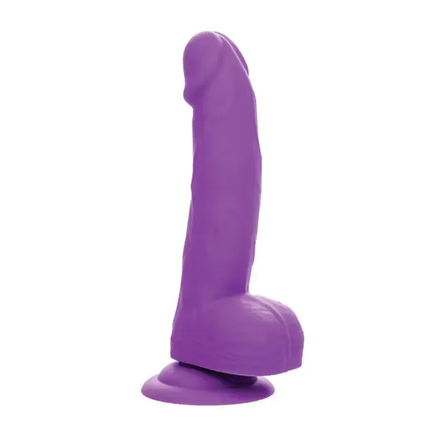 California Exotic Novelties Dildos Silicone Studs Neon 6 Dildo