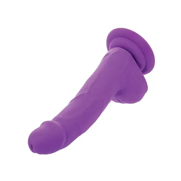 California Exotic Novelties Dildos Silicone Studs Neon 6 Dildo