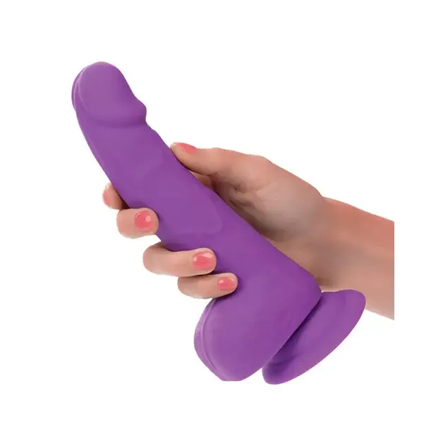California Exotic Novelties Dildos Silicone Studs Neon 6 Dildo