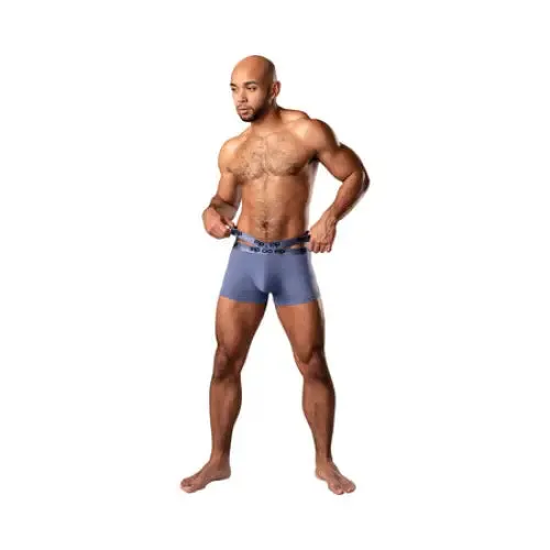 comme Male Sex Toys Male Power Infinite Comfort Amplifying Strappy Pouch Short Periwinkle M comme Male Sex Toys Male Power Infinite Comfort Amplifying Strappy Pouch Short Periwinkle M