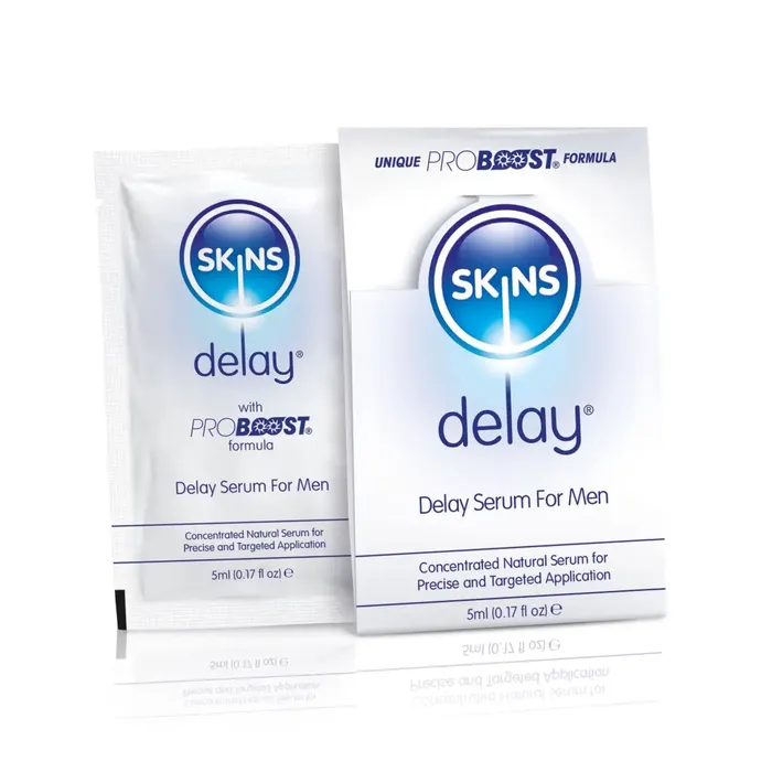 Creative Conceptions Male Sex Toys Skins Natural Delay Serum Foil 5ml 36pc With Pos Creative Conceptions Male Sex Toys Skins Natural Delay Serum Foil 5ml 36pc With Pos