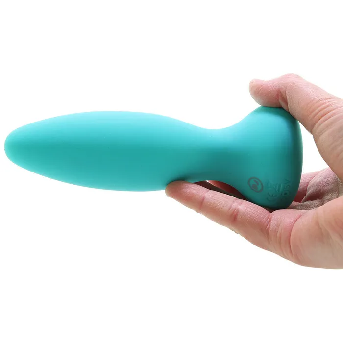 Doc Johnson Anal APlay Experienced Vibrating Remote Butt Plug in Teal Doc Johnson Anal APlay Experienced Vibrating Remote Butt Plug in Teal