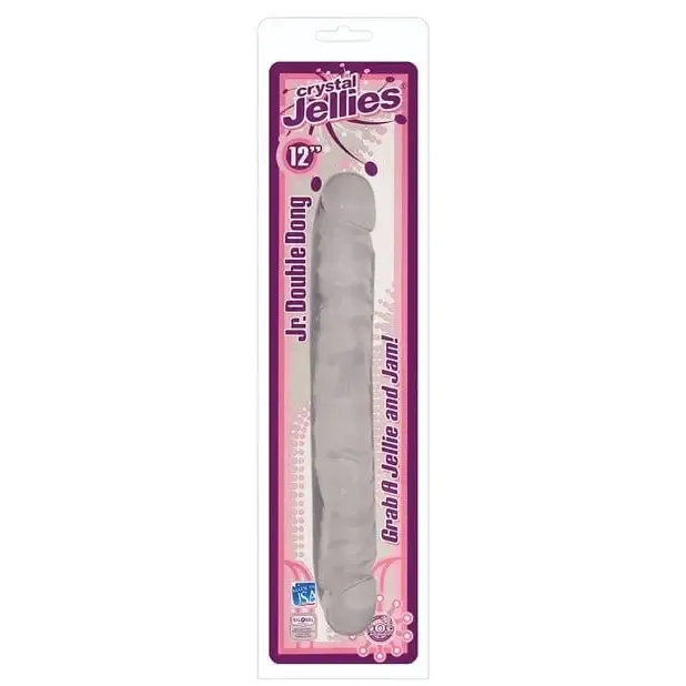 Doc Johnson Dildos Crystal Jellies Jr Double Dong