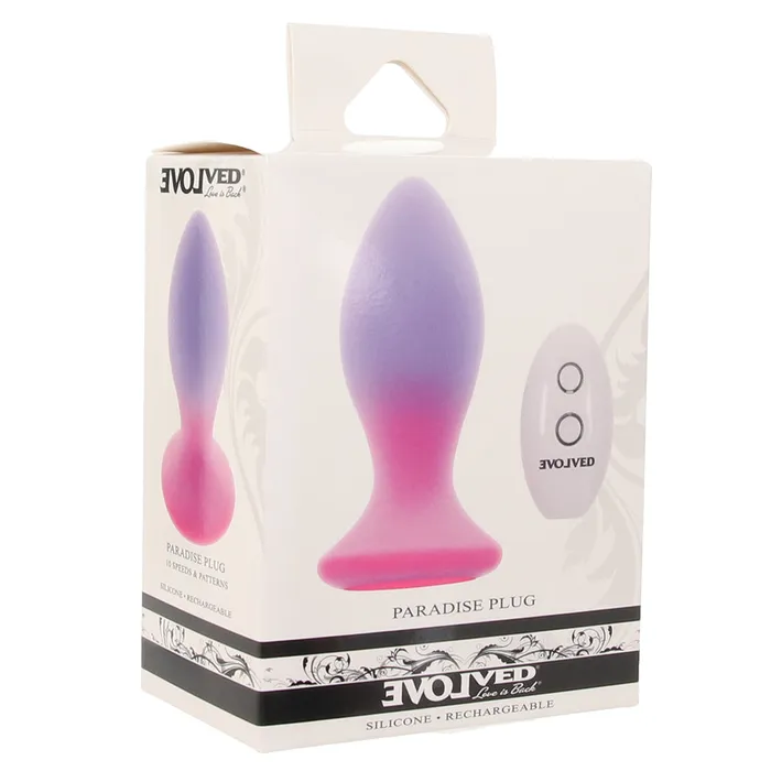 Evolved Novelties Anal Paradise Remote Vibrating Butt Plug