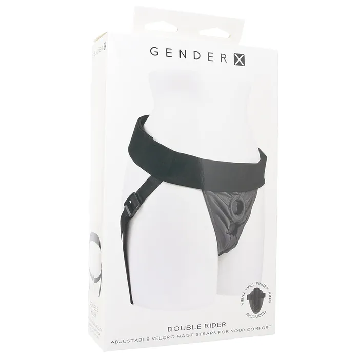 Evolved Novelties Female Sex Toys Gender X Double Rider StrapOn Harness