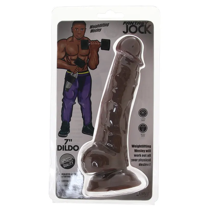 Fantasy Jock Weightlifting Wesley 7 Inch Dildo XR Brands Anal