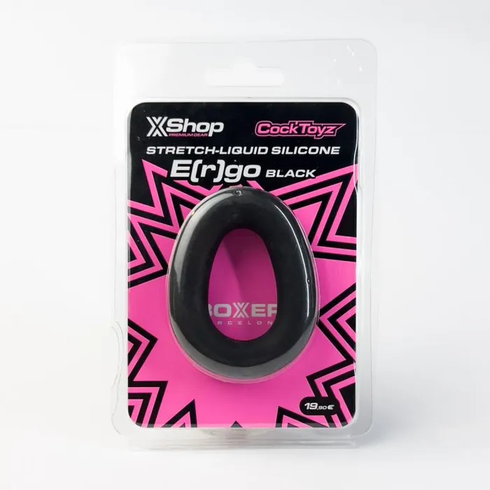 Female Sex Toys Boxer Barcelona BOXER StretchLiquid Silicone Ergo Black