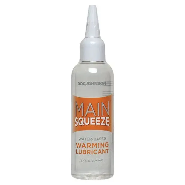 Female Sex Toys Doc Johnson Main Squeeze Warming Waterbased Glide