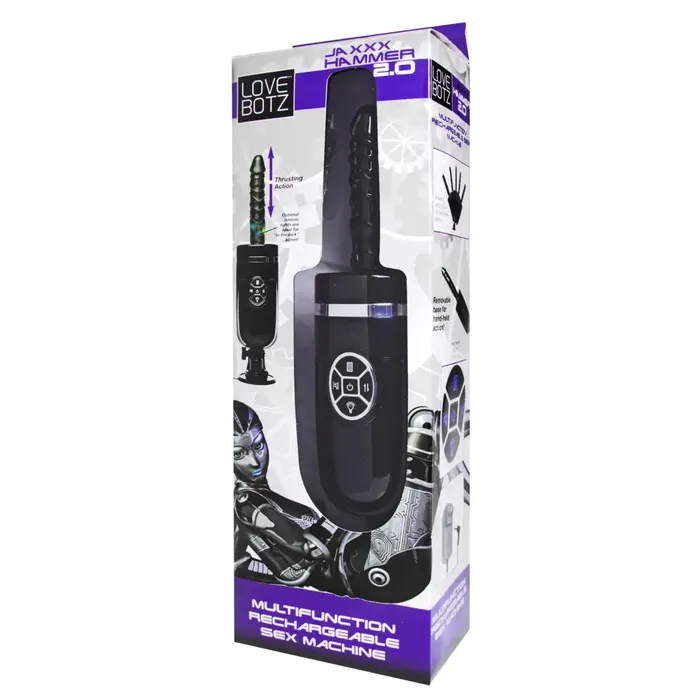 Female Sex Toys LoveBotz Jaxxx Hammer 20 Multifunction Rechargeable Sex Machine LoveBotz Female Sex Toys LoveBotz Jaxxx Hammer 20 Multifunction Rechargeable Sex Machine LoveBotz