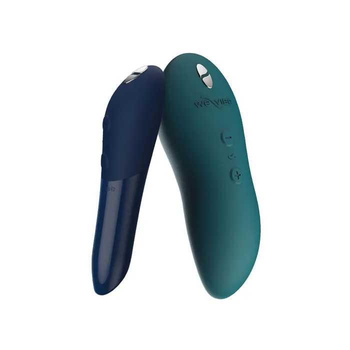 Female Sex Toys WeVibe Forever Favorites LayOn Vibrating Massager Bullet Vibrator Special Edition Set VelvetMidnight Blue WeVibe