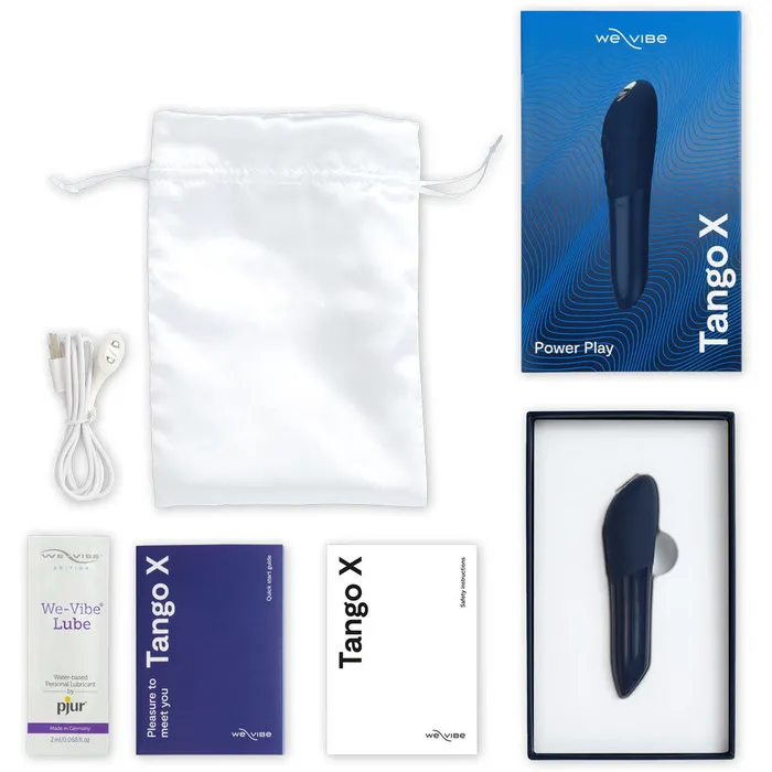 Female Sex Toys WeVibe Forever Favorites LayOn Vibrating Massager Bullet Vibrator Special Edition Set VelvetMidnight Blue WeVibe