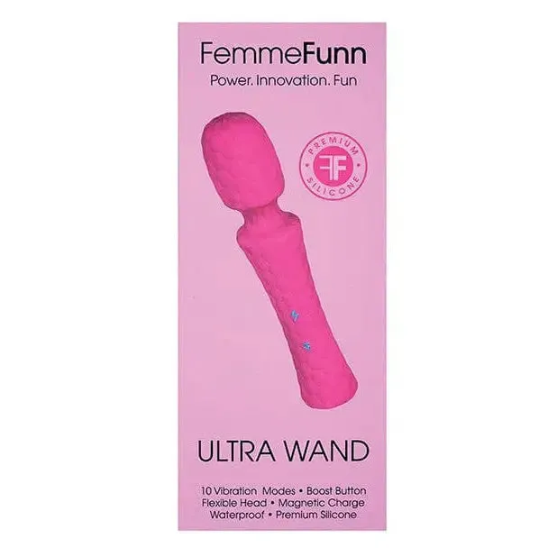 Femme Funn Ultra Wand Rechargeable and Waterproof Vibrator Femme Funn Female Sex Toys Femme Funn Ultra Wand Rechargeable and Waterproof Vibrator Femme Funn Female Sex Toys