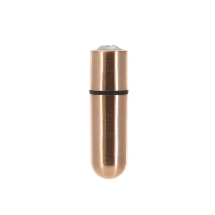 FirstClass Bullet 25 Bullet Vibrator Rose Gold PowerBullet Female Sex Toys