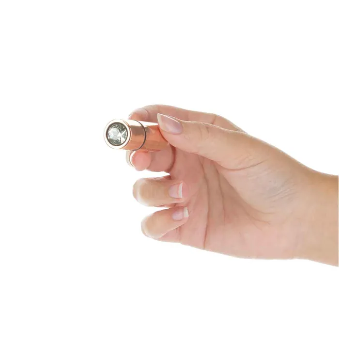 FirstClass Bullet 25 Bullet Vibrator Rose Gold PowerBullet Female Sex Toys