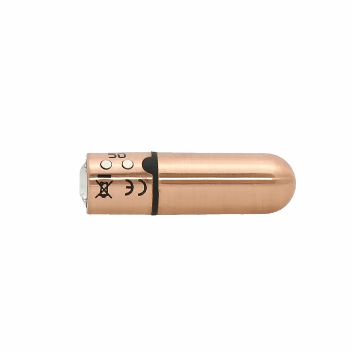 FirstClass Bullet 25 Bullet Vibrator Rose Gold PowerBullet Female Sex Toys