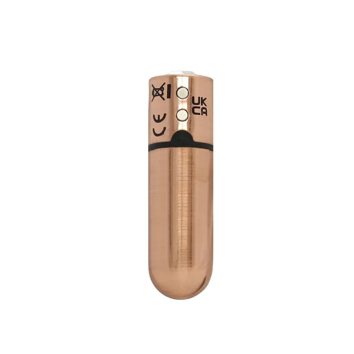 FirstClass Bullet 25 Bullet Vibrator Rose Gold PowerBullet Female Sex Toys
