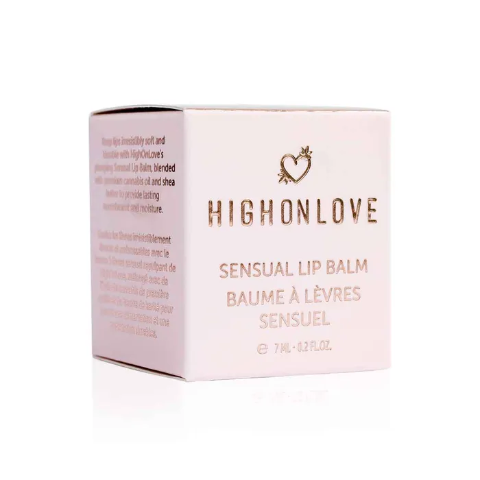 High on Love Sensual Lip Balm 7 ml02 oz High On Love Female Sex Toys