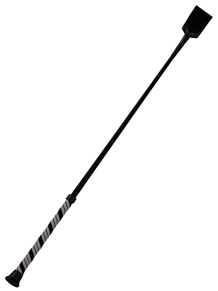 HonourSkintwocom Black White Leather Riding Crop Restraints