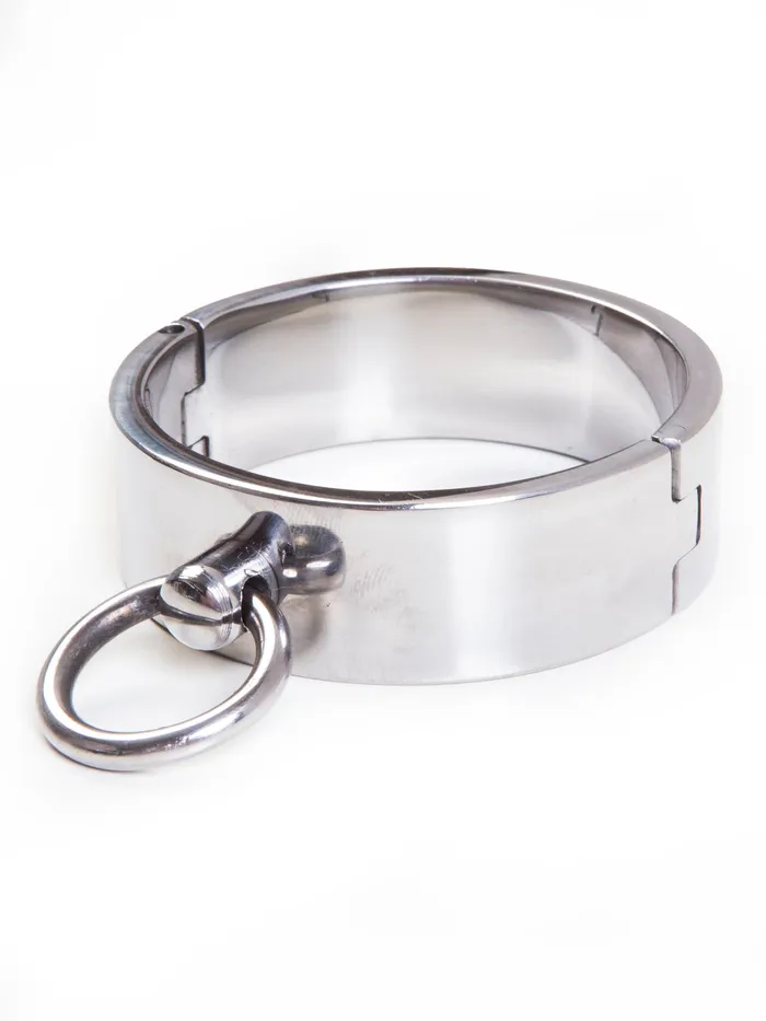 HonourSkintwocom Male Sex Toys Mens Steel Locking Collar Cuffs Set HonourSkintwocom Male Sex Toys Mens Steel Locking Collar Cuffs Set