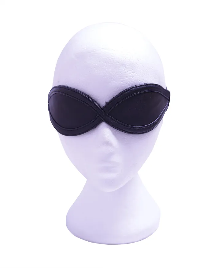 HonourSkintwocom Mens Underwear Black Leather Eyemask One Size
