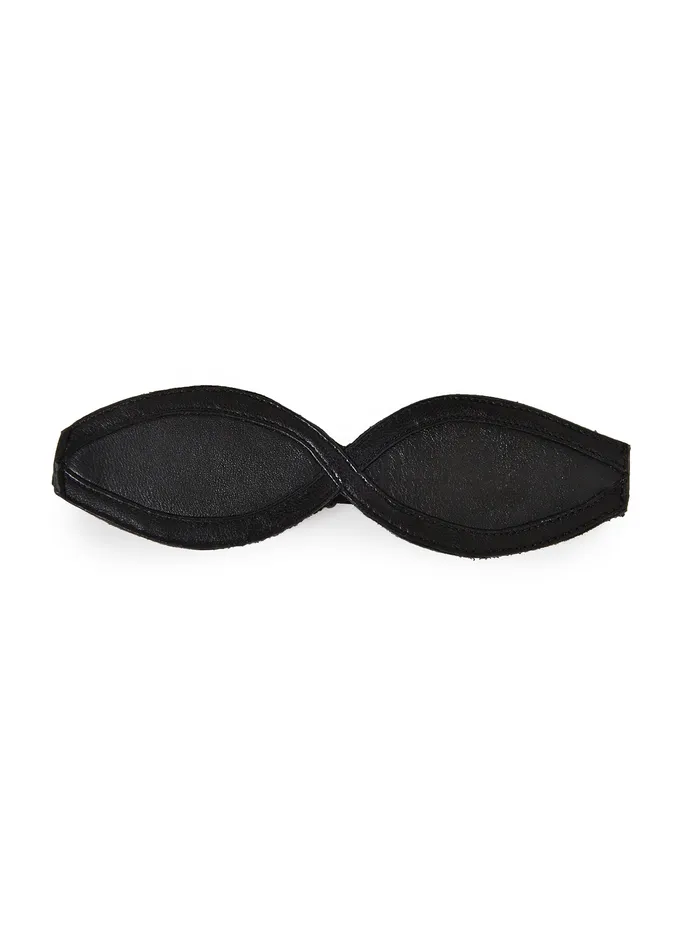 HonourSkintwocom Mens Underwear Black Leather Eyemask One Size
