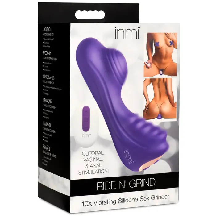 inmi Ride N Grind 10 X Vibrating Silicone Sex Grinder Female Sex Toys
