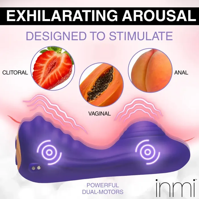 inmi Ride N Grind 10 X Vibrating Silicone Sex Grinder Female Sex Toys