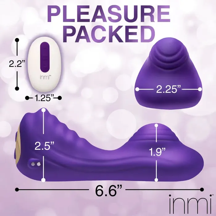inmi Ride N Grind 10 X Vibrating Silicone Sex Grinder Female Sex Toys
