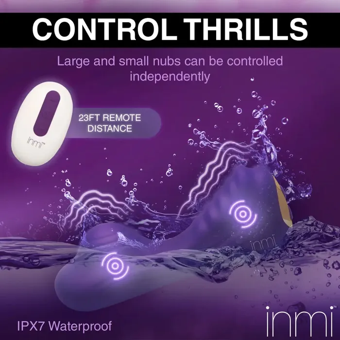 inmi Ride N Grind 10 X Vibrating Silicone Sex Grinder Female Sex Toys