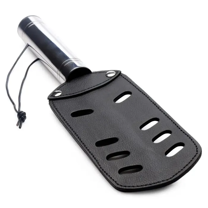 Leather Paddle With Slots Strict Leather Restraints Leather Paddle With Slots Strict Leather Restraints
