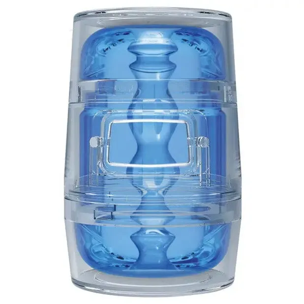 Main Squeeze POPOFF OPTIX Clear Stroker Doc Johnson Male Sex Toys